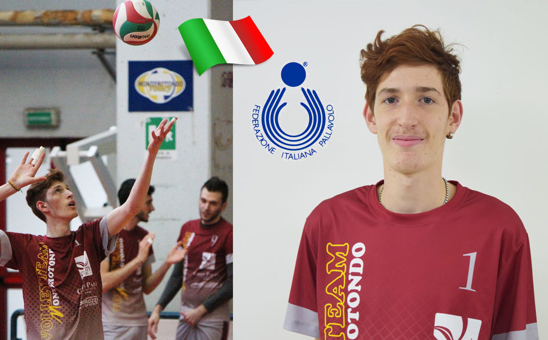 Volley Team Monterotondo: Orlando convocato in Nazionale Allievi