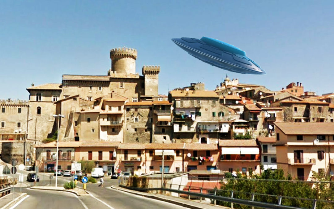 Avvistamento UFO nei cieli di FIANO ROMANO (VIDEO)