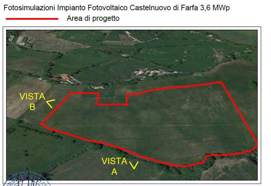 C. Farfa – Impianto fotovoltaico: impatto ambientale? Sovrintendenza chiede alla Regione